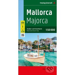 Mallorca 1:50 000 / Mallorca, Straßen- und Freizeitkarte 1:50 000 - pneuveden