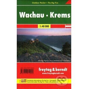 Wachau - Krems 1:40 000 / Turistická mapa - freytag&berndt