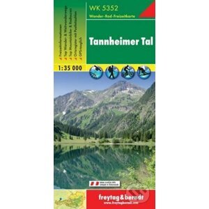 WK 5352 Tannheimer Tal 1:35 000/mapa - freytag&berndt