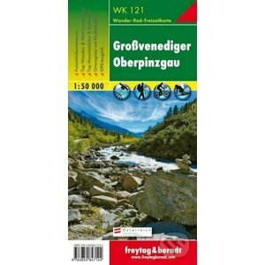 WK 121 Grossvenediger, Oberpinzgau 1:50 000/mapa - freytag&berndt