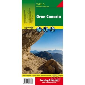 Grand Canaria 1:50 000 / Turistická mapa WKE 5 - freytag&berndt