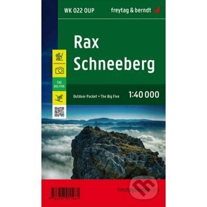 Rax - Schneeberg 1:40 000 / Turistická mapa - freytag&berndt