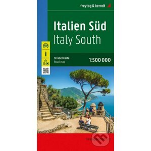 Jižní Itálie 1:500 000 / Italien Süd, Straßenkarte 1:500000 - freytag&berndt