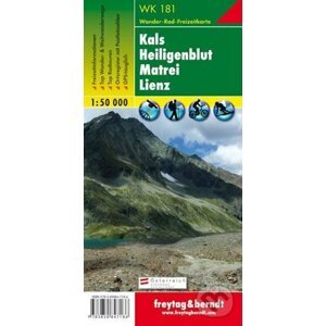 WK 181 Kals, Heiligenblut, Matrei, Lienz 1:50 000/mapa - freytag&berndt