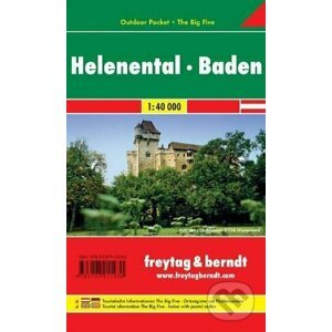 Helenental, Baden / Turistická mapa - freytag&berndt