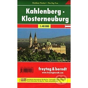 Kahlenberg - Klosterneuburg 1:40 000 / Turistická mapa - freytag&berndt
