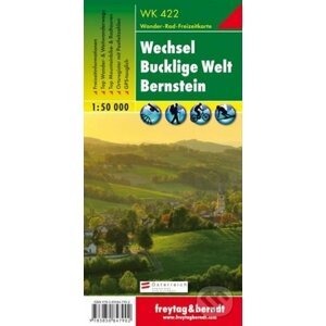 WK 422 Wechsel, Bucklige Welt, Bernstein 1:50 000/mapa - freytag&berndt