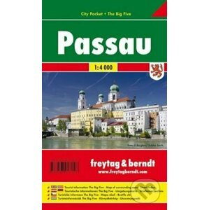 Passau 1:4T/kapesní plán města - freytag&berndt
