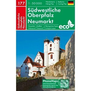 PhoneMaps 177 Südwestliche Oberpfalz Neumarkt 1:50 000 / Turistická mapa - freytag&berndt