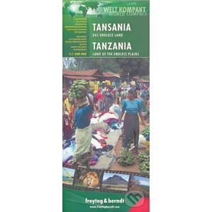 Tanzánie 1:1,3 mil/automapa - freytag&berndt