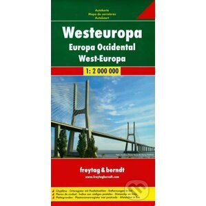 Westeuropa/Západní Evropa 1:2M/automapa - freytag&berndt
