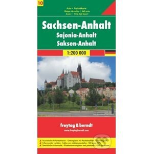 Sachsen-Anhalt/Sasko-Anhaltsko 1:200T/automapa - freytag&berndt