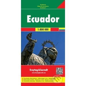 Ekvádor - Galapágy 1 : 800 000/Automapa - sneuveden