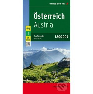 Rakousko 1:300 000 / Automapa - freytag&berndt
