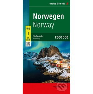 Norsko / Norwegen 1:600 000 automapa - freytag&berndt