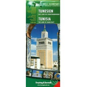 Tunesien, Tunisia/Tunisko 1:1M/automapa - freytag&berndt