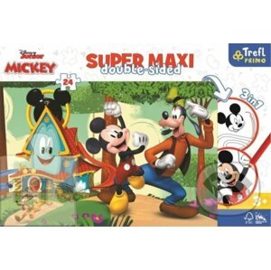 Mickeyho klubík super maxi - oboustranné - Trefl