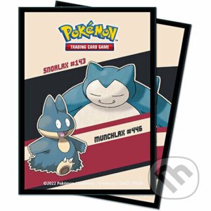 Pokémon Deck Protector obaly na karty 65 ks - Snorlax and Munchlax - Pokemon