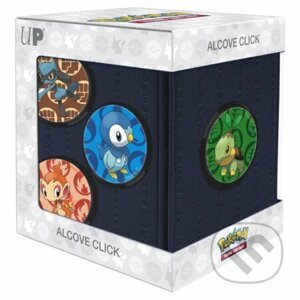 Pokémon UltraPRO: Sinnoh Alcove Click Deck Box - koženková krabička na karty - Pokemon