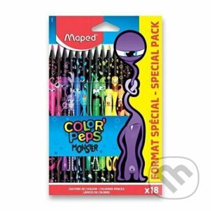 Maped Pastelky Color´ Peps Monster 12 ks - Maped
