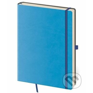 Zápisník - Flexies-Blue - linkovaný M - Helma365