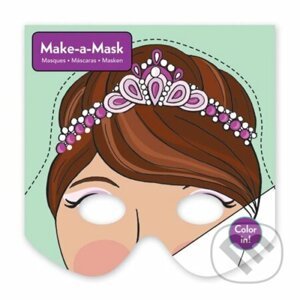 Vyrob si masku: Princezny - Mudpuppy
