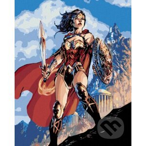 Malování podle čísel: Wonder Woman - meč a štít - Zuty