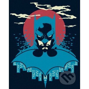 Malování podle čísel: Batman - v modré a červené - Zuty