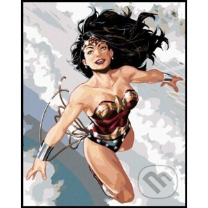 Malování podle čísel: Wonder Woman - letí - Zuty