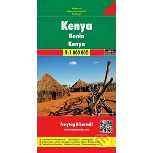 Kenya/Keňa 1:1,5M/mapa - SHOCart