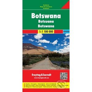 Botswana 1:1,5M/mapa - SHOCart