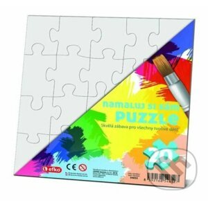Namaluj si sám puzzle: čtverec - EFKO karton s.r.o.