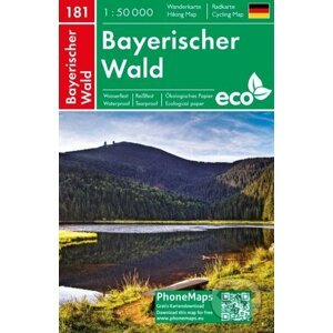 PhoneMaps 181 Bayerischer Wald 1:50 000 / Turistická mapa - freytag&berndt