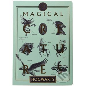 Harry Potter Zápisník - Magical creatures - Half Moon Bay