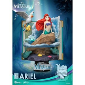 Malá morská víla diorama Book series - Ariel 15 cm (Beast Kingdom) - Beast Kingdom