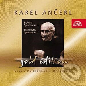 Karel Ančerl: Gold Edition 9 Brahms: Symfonie č. 1 c moll / Beethoven :Symfonie č. 1 C dur - CD - Johannes Brahms
