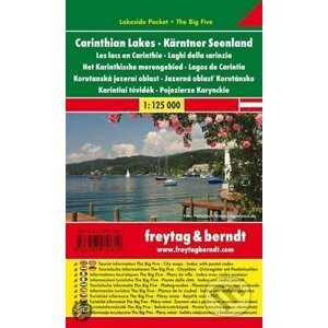 Automapa: Korutanská jezera 1:125 000 (kapesní lamino) - freytag&berndt