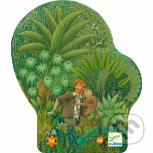 Siluetové puzzle: V džungli - Djeco