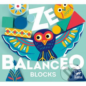 Ze Balanceo: drevená balančná stavebnica - Djeco