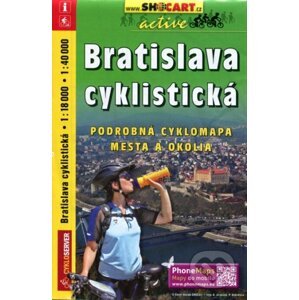 Bratislava cyklistická 1:18 000, 1:40 000 - SHOCart