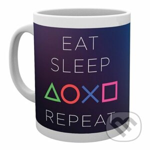 Hrnček PlayStation - Eat Sleep Play Repeat - Fantasy