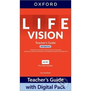Life Vision Pre-Intermediate Teacher´s Guide with Digital pack - Sue Merifield