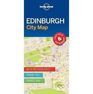 Lonely Planet Edinburgh City Map - Lonely Planet