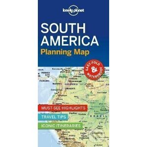 Lonely Planet South America Planning Map - Lonely Planet