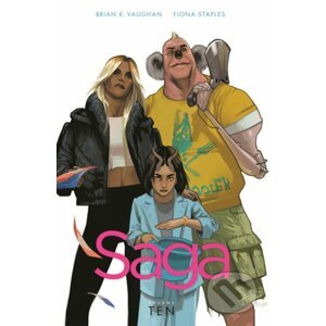 Saga 10 - Brian K Vaughan, Fiona Staples (ilustrátor)