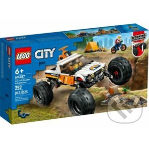 LEGO® City 60387 Dobrodružstvá s terénnym autom 4 x 4 - LEGO