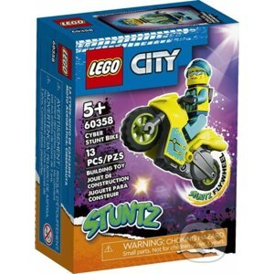 LEGO® City 60358 Kaskadérská kybermotorka - LEGO