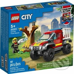 LEGO® City 60393 Hasičské terénne auto 4x4 - LEGO