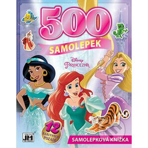 Samolepková knížka 500 Disney Princezny - Jiří Models