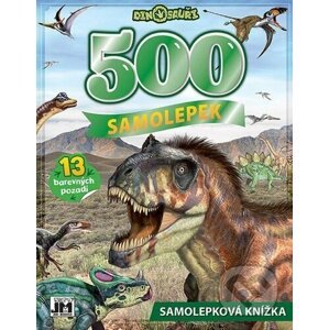 Samolepková knížka 500 Dinosauři - Jiří Models